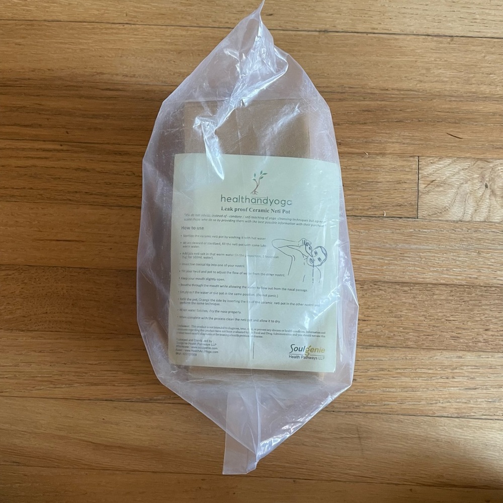 Soulgenie New Sealed Neti Pot